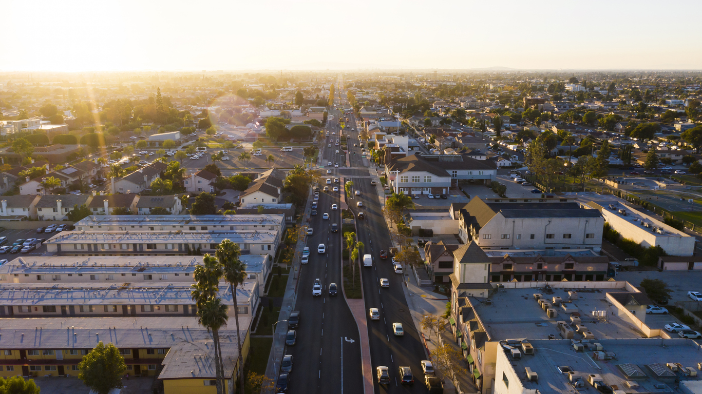 Panoramic Image of Westminster, CA